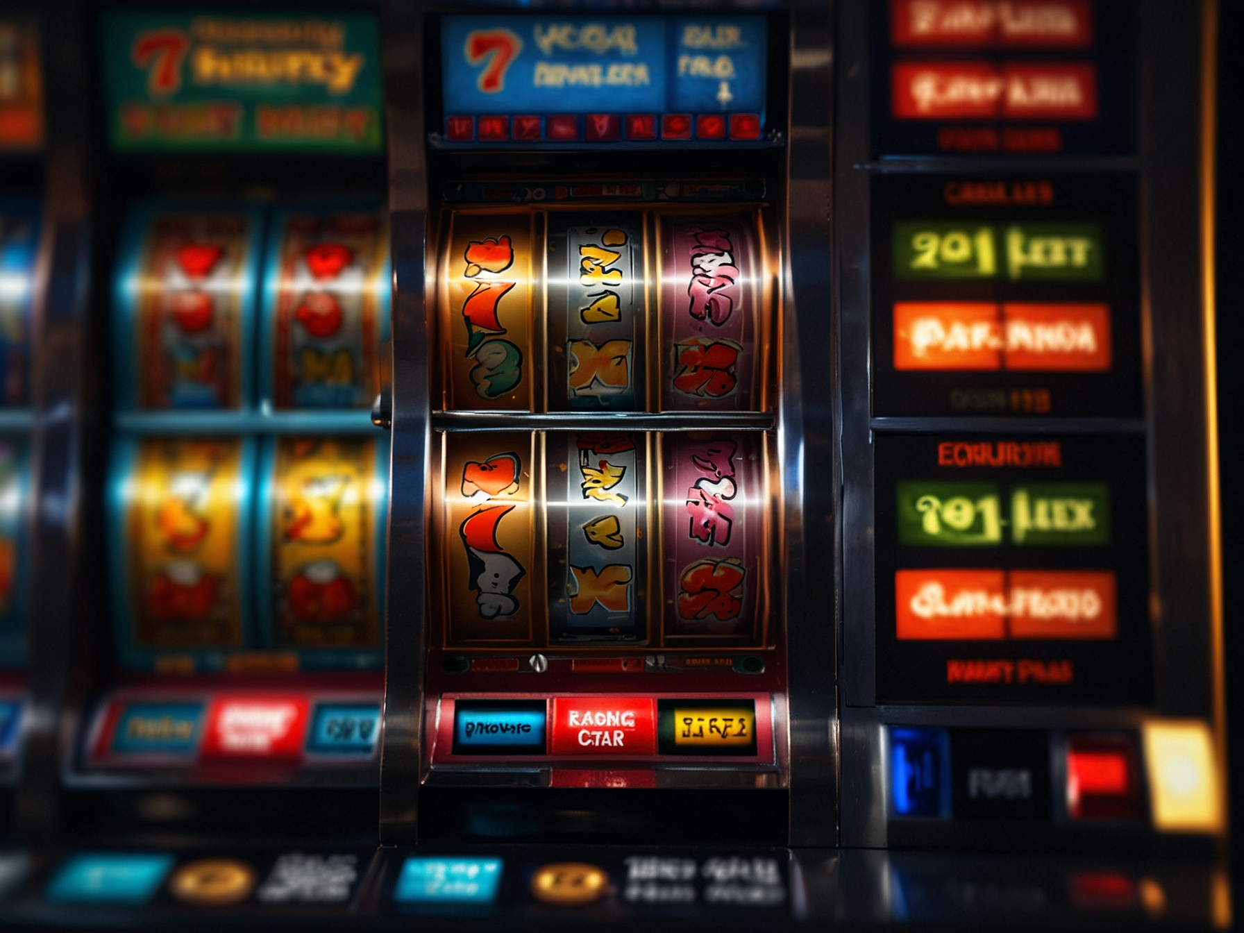 Exciting slot game interface